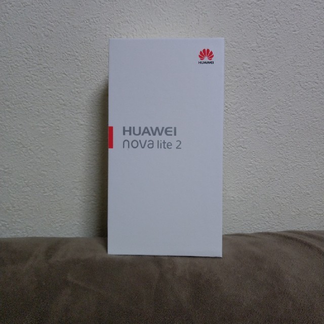 スマホ/家電/カメラHUAWEI　nova lite 2  新品未使用　☆