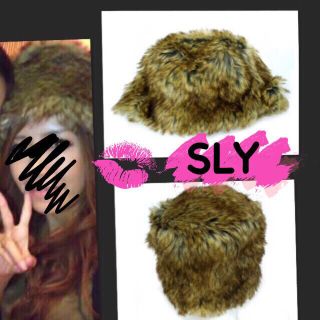 スライ(SLY)のSLY ファー帽子(ハット)