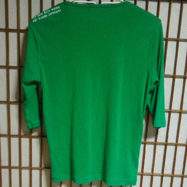 HIDEAWAY(ハイダウェイ)のハイダウェイニコル 七分袖Ｔシャツ サイズ50 緑 グリーン HIDEAWAYS メンズのトップス(Tシャツ/カットソー(七分/長袖))の商品写真