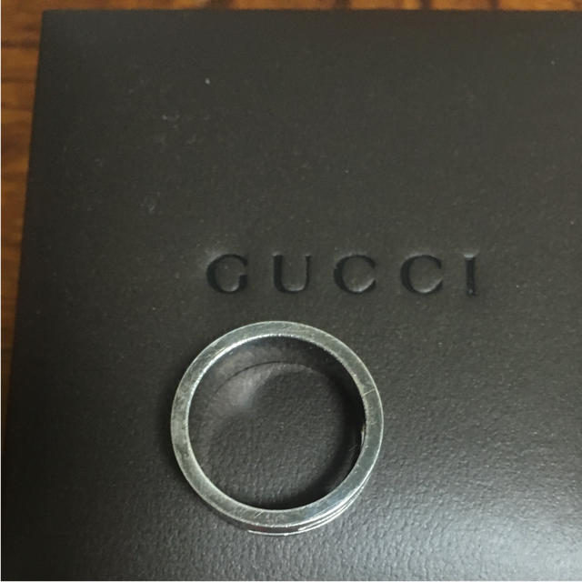 Gucci(グッチ)のGUCCI リング シルバー 指輪 約13号 メンズのアクセサリー(リング(指輪))の商品写真