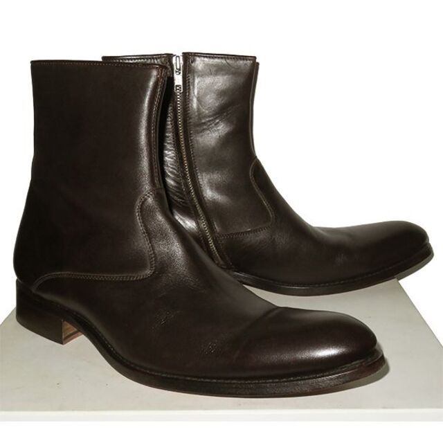 agnes b.(アニエスベー)のアニエスベーオム サイドジップブーツ 44 27 agnes b HOMME メンズの靴/シューズ(ブーツ)の商品写真