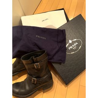 プラダ(PRADA)のPRADA プラダ エンジニア ブーツ 正規店購入  8 1/2(ブーツ)