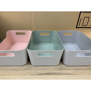 イケア(IKEA)の【3個セット】VARIERA ヴァリエラ ボックス, 24x17 cm(ケース/ボックス)