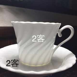 ニッコー(NIKKO)のNIKKO japan コーヒーカップソーサ2客お値下げ(グラス/カップ)