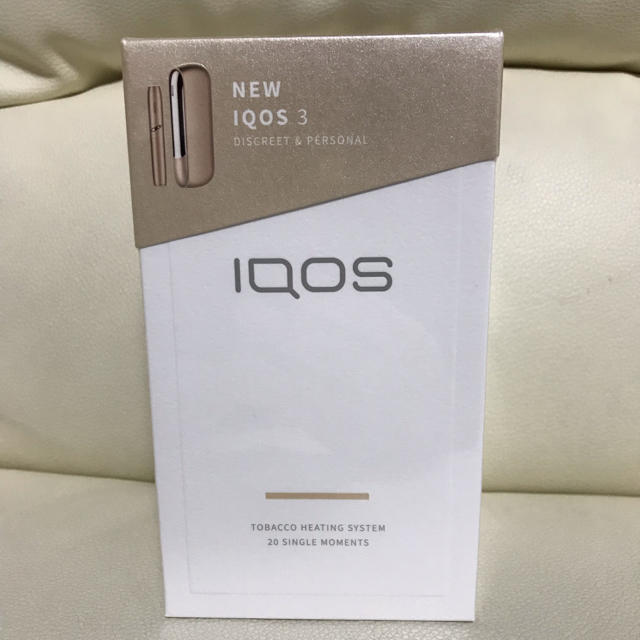 IQOS 3  ゴールド 新品未開封 未登録