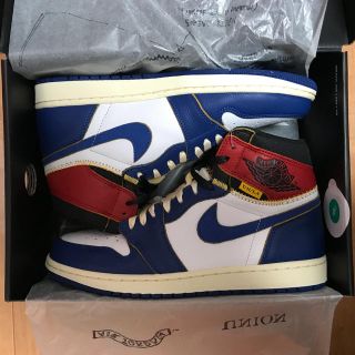 ナイキ(NIKE)のUNION Air Jordan 1 BLUE 27.5cm(スニーカー)