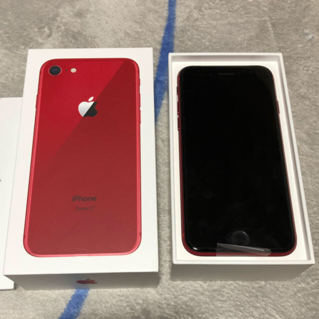 Apple - 超美品 iPhone 8 product red 256GB SIMフリー