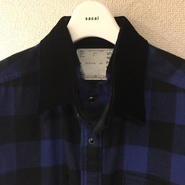 sacai(サカイ)の【定価39960円】sacai 18aw バッファローチェックシャツ サカイ メンズのトップス(シャツ)の商品写真