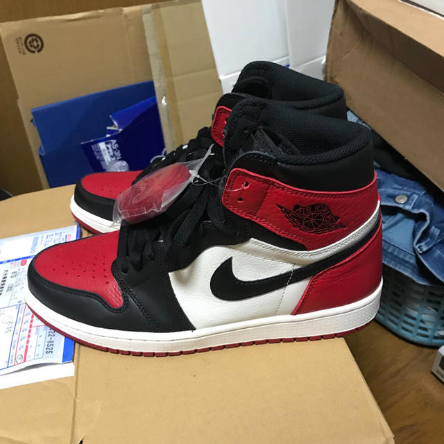 jordan1  bred toe og size28.5