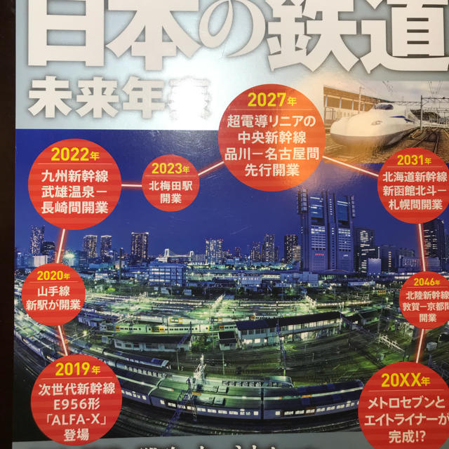 洋泉社(ヨウセンシャ)のoxoxox様専用ページ  2018-20xx 日本の鉄道未来年表 エンタメ/ホビーの本(ノンフィクション/教養)の商品写真