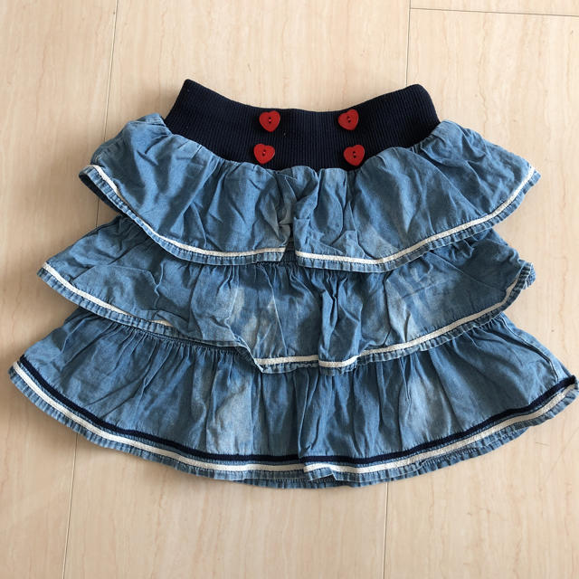 DAT(ダット)のDAT ミニスカート キッズ/ベビー/マタニティのキッズ服女の子用(90cm~)(スカート)の商品写真