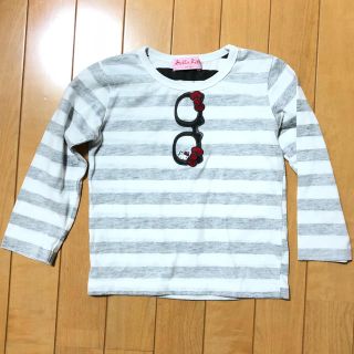 ハローキティ(ハローキティ)の110cm Hello Kitty ロングTシャツ(Tシャツ/カットソー)