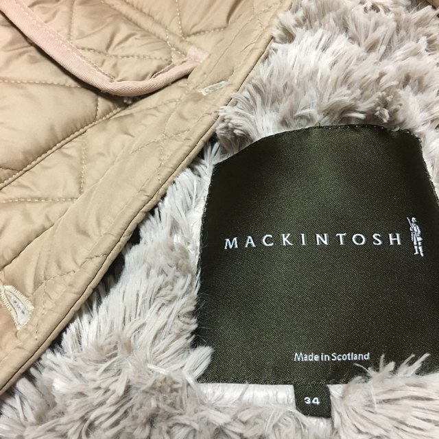 MACKINTOSH(マッキントッシュ)のマッキントッシュ ボア キルティングコート  レディースのジャケット/アウター(ダウンコート)の商品写真