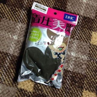 ディーエイチシー(DHC)のDHC♢オリーブ色カラータイツ(タイツ/ストッキング)