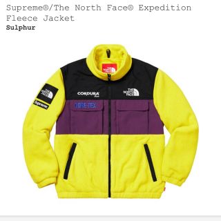 シュプリーム(Supreme)のSupreme The North Faceシュプリーム ノースフェイスイエロー(マウンテンパーカー)