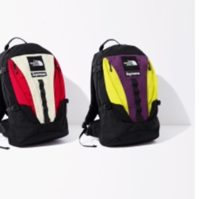 Supreme/The North Face Backpack 黄紫