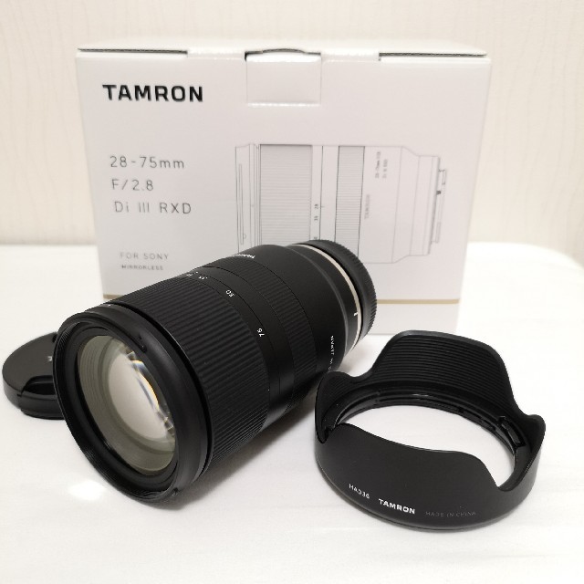 【週末限定】TAMRON 28-75mm

F2.8 a036 SONY E