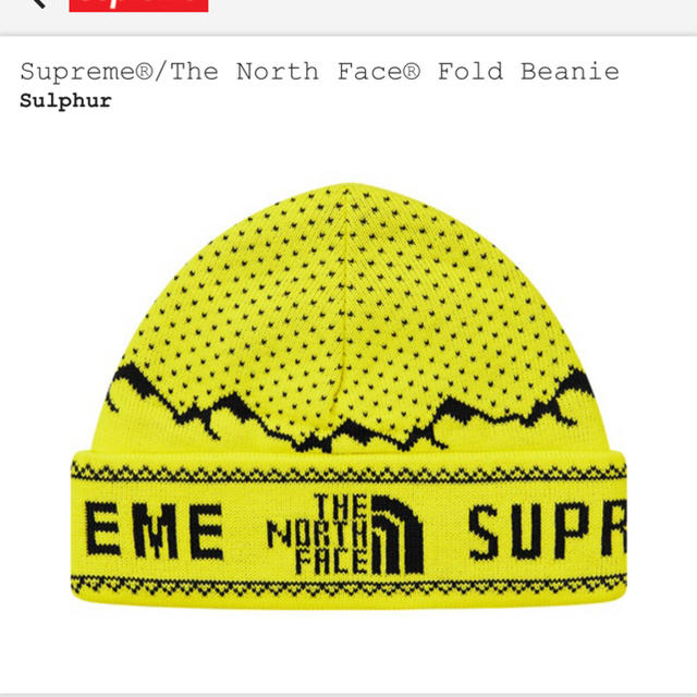Supreme(シュプリーム)のsupreme×northface レディースの帽子(ニット帽/ビーニー)の商品写真