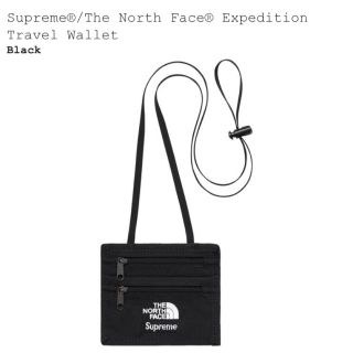 シュプリーム(Supreme)のsupreme Travel Wallet Black(コインケース/小銭入れ)