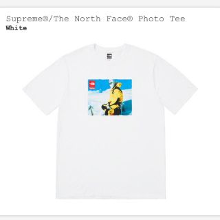 シュプリーム(Supreme)のsupreme×the north face photo tee(Tシャツ/カットソー(半袖/袖なし))