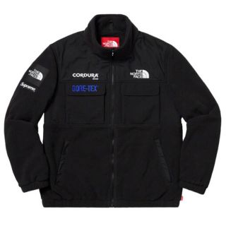 シュプリーム(Supreme)の黒M フリースジャケット The North Face Supreme(マウンテンパーカー)