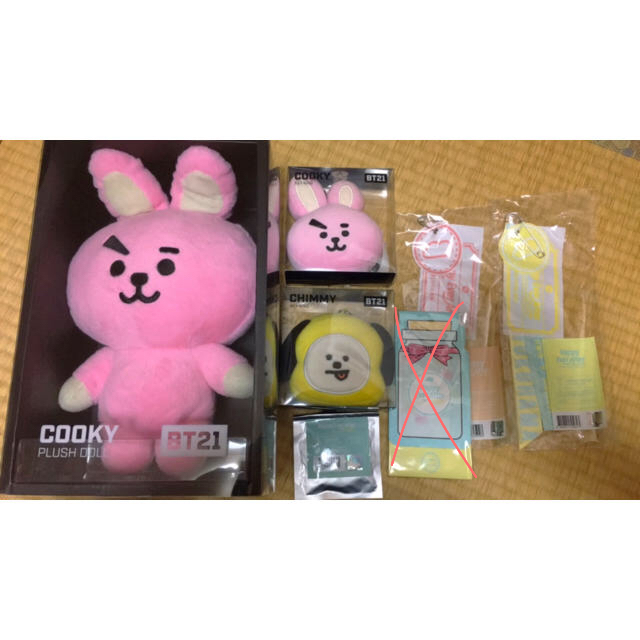 BTS BT21 グッズ まとめ売り COOKY CHIMMY ペンミ 本国