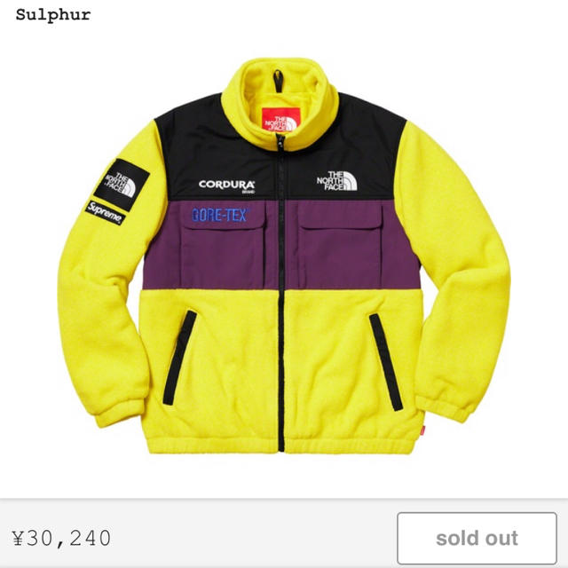 新品登場 Supreme - supreme ノースフェイス フリース その他