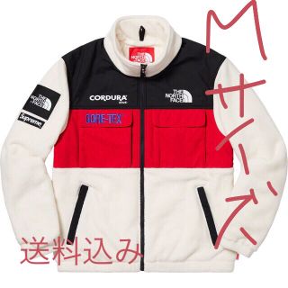 シュプリーム(Supreme)のSupreme TheNorthFace Fleece Jacket 白M(ブルゾン)