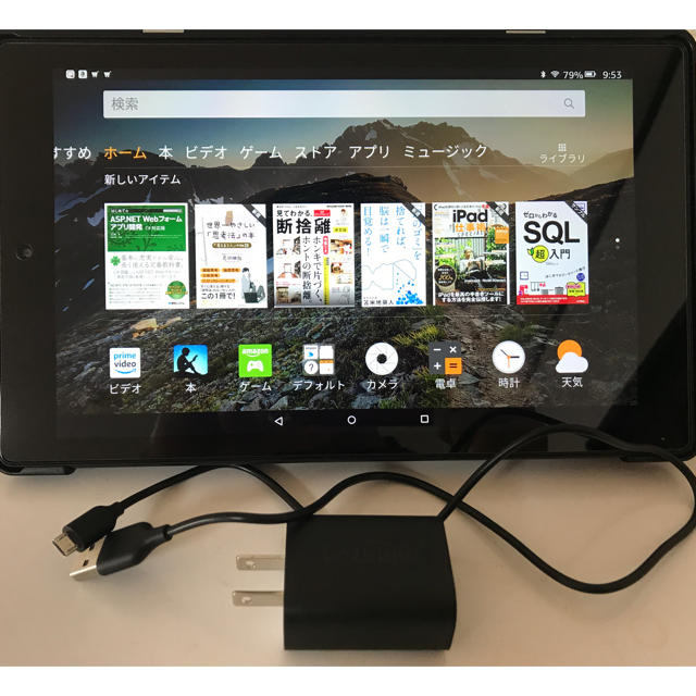 FIRE HD 10 タブレット スマホ/家電/カメラのPC/タブレット(タブレット)の商品写真