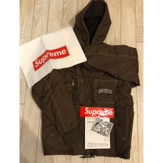 シュプリーム(Supreme)のsupreme 国内正規 Sherpa Lined Nylon Zip Up(ナイロンジャケット)