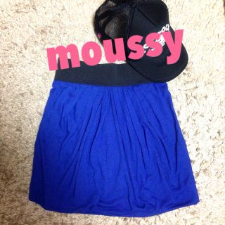 マウジー(moussy)のmoussy ハイウエストスカート(ミニスカート)