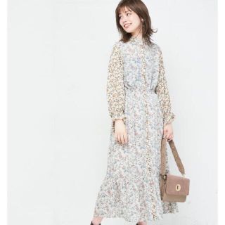 ナチュラルクチュール(natural couture)のみくま様専用 natural couture NEWプレイフル花*花ワンピース(ロングワンピース/マキシワンピース)