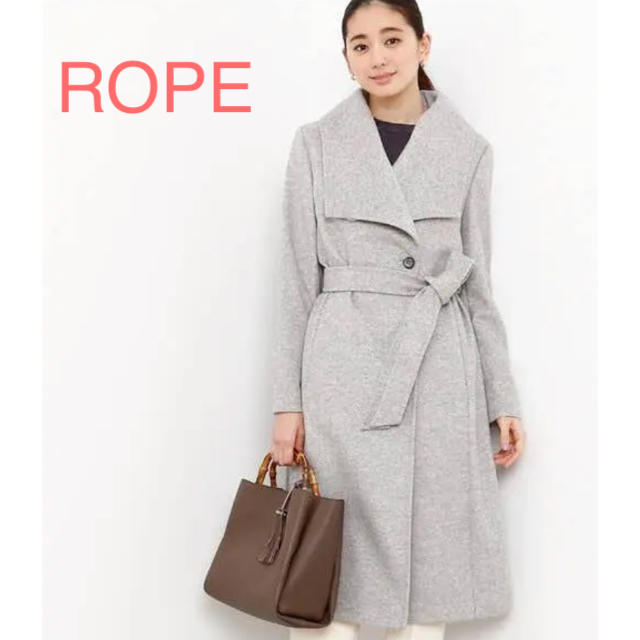 専用⭐️5万美品❤️ROPE' ロペプレミアム⭐️カシミヤミルクティーカラーコート