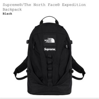 シュプリーム(Supreme)のsupreme  north face back pack black(バッグパック/リュック)