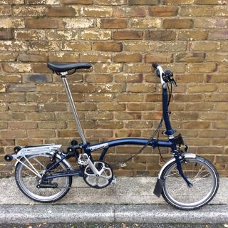 ブロンプトン(BROMPTON)の2018最新ブロンプトン M6R テンペストブルーBrompton 最上位モデル(自転車本体)