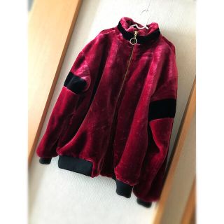 ヴァンキッシュ(VANQUISH)のLEGENDA Over Sized ECO FUR スタンドブルゾン(ブルゾン)