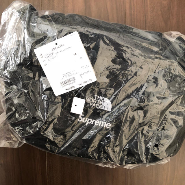 supreme TNF ウエストバッグ 黒