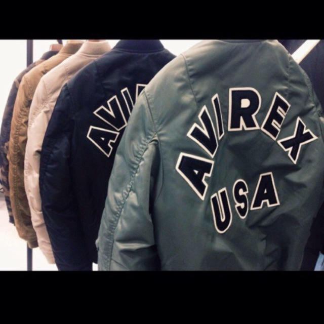 AVIREX MOUSSY コラボ MA-1