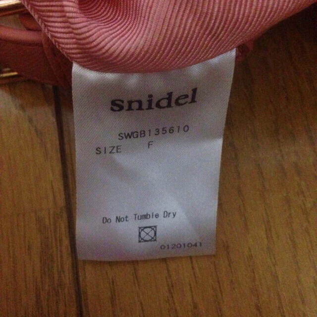 SNIDEL(スナイデル)のsnidle♡バック レディースのバッグ(ショルダーバッグ)の商品写真