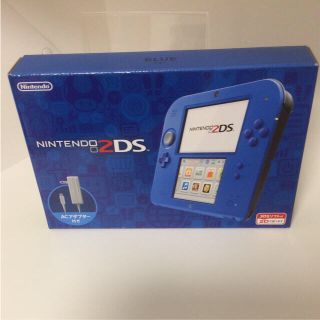 ニンテンドー2DS(ニンテンドー2DS)のニンテンドー2DS ブルー  ブラック 未開封(携帯用ゲーム機本体)