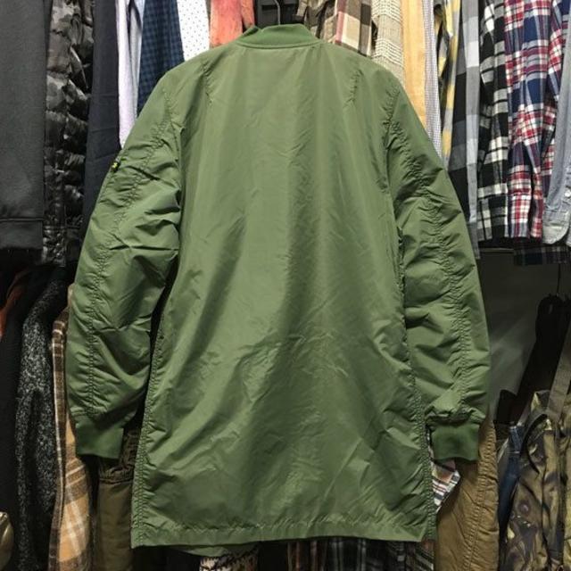 ALPHA INDUSTRIES(アルファインダストリーズ)の生産終了モデル 価格30024円込モッズL-2B LONGステンカラーコートXS メンズのジャケット/アウター(ミリタリージャケット)の商品写真