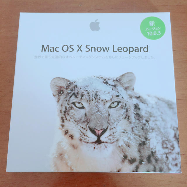 Apple(アップル)のMac OS X Snow Leopard スマホ/家電/カメラのPC/タブレット(PC周辺機器)の商品写真