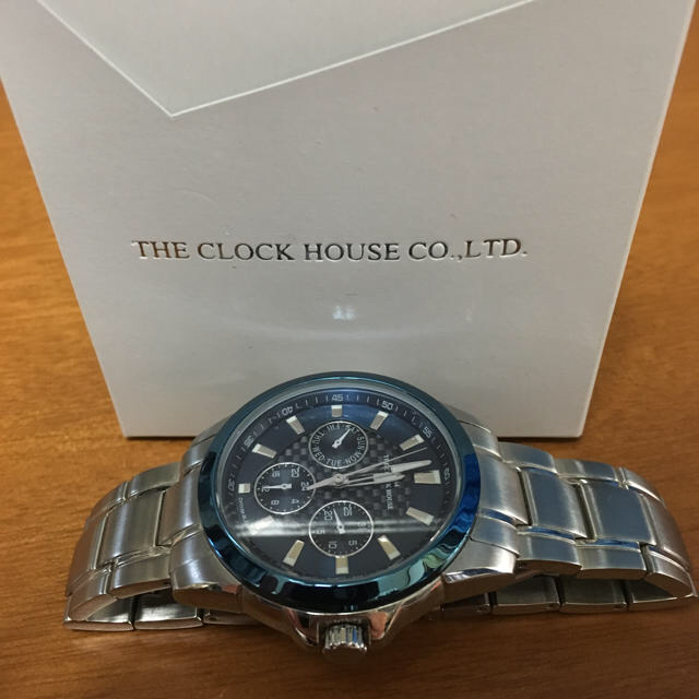 THE CLOCK HOUSE CH113M-BL2 ソーラー腕時計