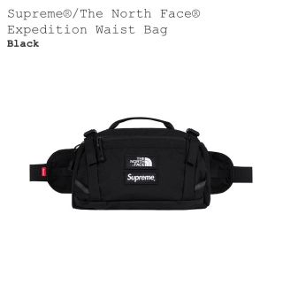 シュプリーム(Supreme)のSupreme North Face waist bag black(ボディーバッグ)