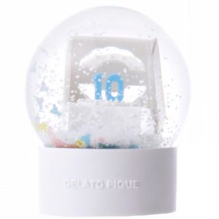 ジェラートピケ(gelato pique)の新品gelato pique10周年 スノードーム ジェラートピケ(置物)