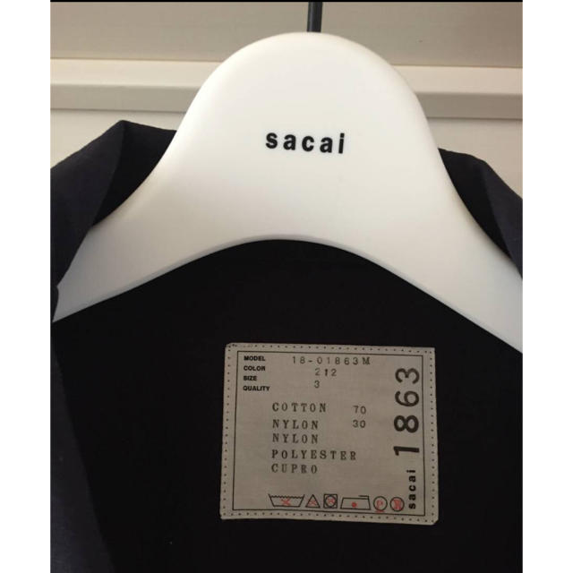 sacai(サカイ)のsacai サカイ 極美品 付属完備 18ss 希少 カプセルコレクション  メンズのジャケット/アウター(ステンカラーコート)の商品写真