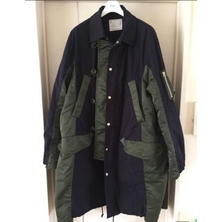 サカイ(sacai)のsacai サカイ 極美品 付属完備 18ss 希少 カプセルコレクション (ステンカラーコート)