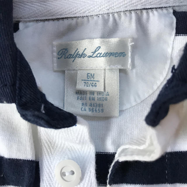 Ralph Lauren(ラルフローレン)ののいちご5436様専用 ラルフ・ローレン ロンパース6month キッズ/ベビー/マタニティのベビー服(~85cm)(ロンパース)の商品写真