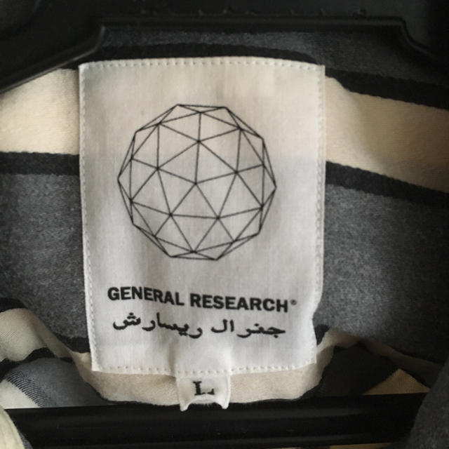 General Research(ジェネラルリサーチ)の【さらに値下げしました】ジェネラルリサーチ ストライプシャツ メンズのトップス(シャツ)の商品写真