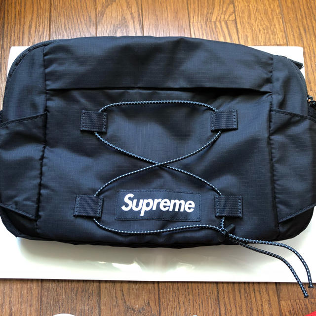 バッグ即日発送可 Supreme Waist Bag 17ss Black